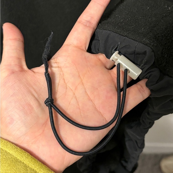 Essentials half zip up black jacket. Size M - Picture 7 of 7